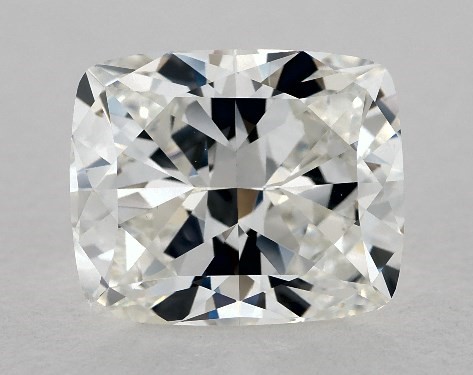 GIA 3.00 Carat H-VS2 Very Good Cut Cushion Modified Diamond